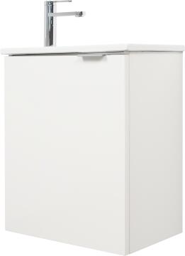 Basin Cabinet Essential white for hand wash basin 27.6x40x48.2cm (Cabinet only)