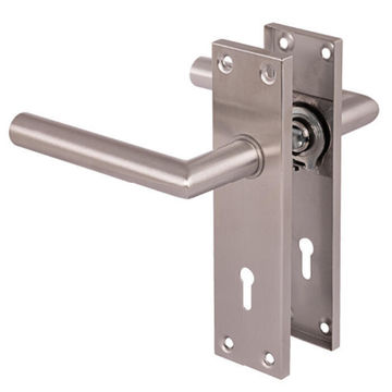 Door handle plate yale vico key stainless steel