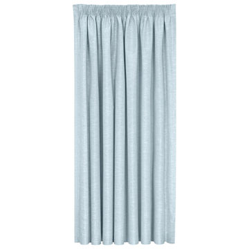 Charne blockout tape curtain silver 260 x 250 cm