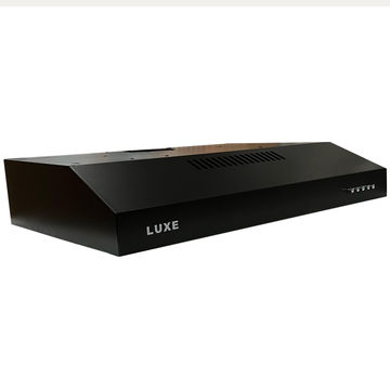 Luxe slimline extractor id-01 black 400cm3/h