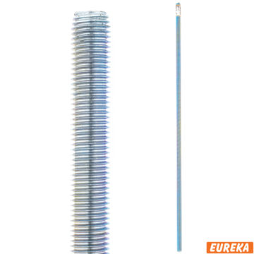 Threaded rod galvanised 20mmx1m eureka