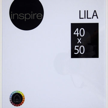 Inspire  frame lila white 40x50cm