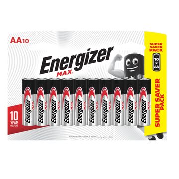 Battery AA ENERGIZER max 10 pack