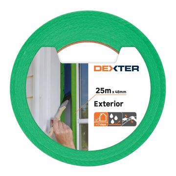 Masking tape DEXTER Exterior Green 25m x 48mm