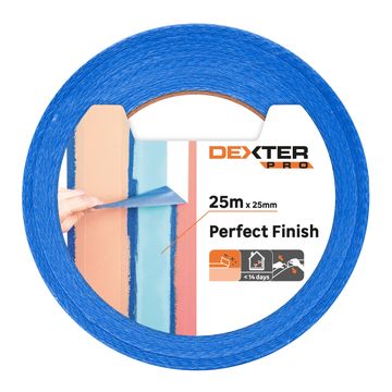 Masking tape DEXTER Pro Blue 25m x 25mm