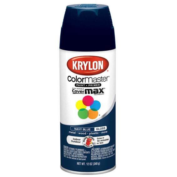 Spray paint KRYLON color master Gloss Navy Blue 355ML
