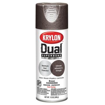 Spray paint KRYLON Dual superbond Hammered Brown 335ML