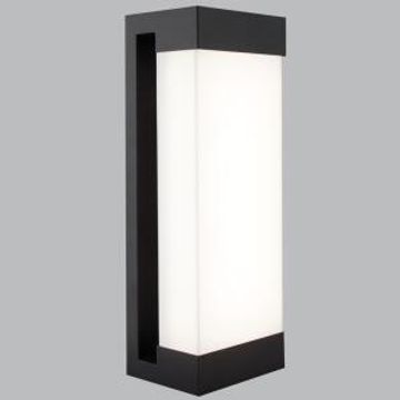 Bright star outdoor wall box lantrern 22w led 3 cct black