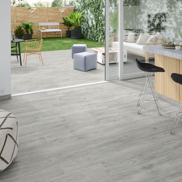 Floor Tile ARTENS Matt Porcelain Living White Intenso 1200x200mm (1.2m2/box)