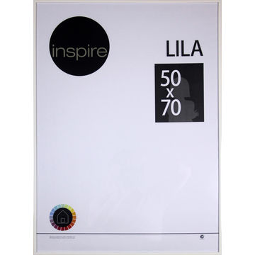 Inspire lila frame white 50x70cm