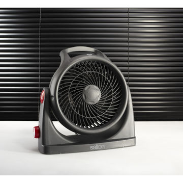 Salton Oscillating Fan Electric Heater Grey 2000W