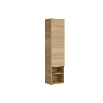 Sensea Bathroom Cabinet Column Natural Oak W40cmxD32cmxH165cm