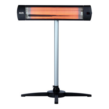 Alva electric infrared patio heater telescopic stand