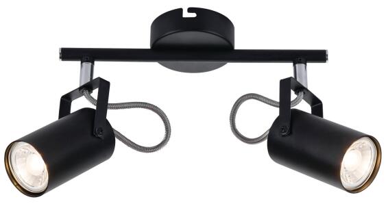 spotlight black metal 2l chrome