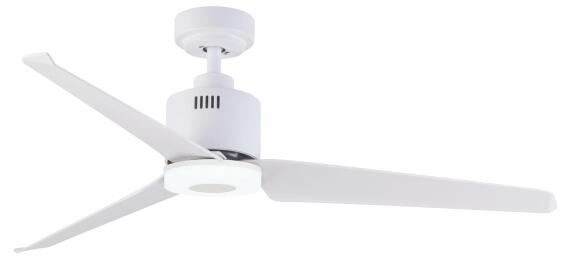 BRIGHTSTAR Ceiling Fan LED 3 Blade ABS White no light