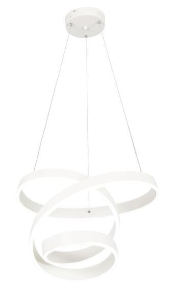 pendant light led with remote matt white