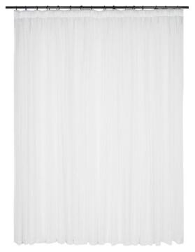 Curtain Voile Taped White 500x250cm