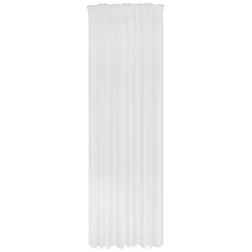 Tape voile curtain white 250x218cm