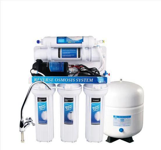 5 Stage Reverse Osmosis Unit 50 Gallons per day with pump