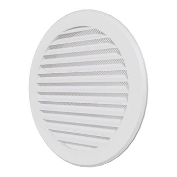 Round ventilation grille with mesh 150mm