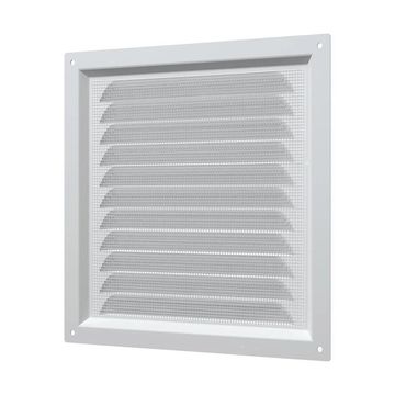 Wall vent grille 200x200mm white