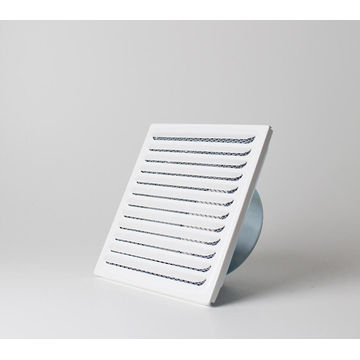 Wall vent grille 100mm white