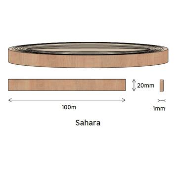 Edging PVC Roll Sahara-1mm thick-w20mmxl100m