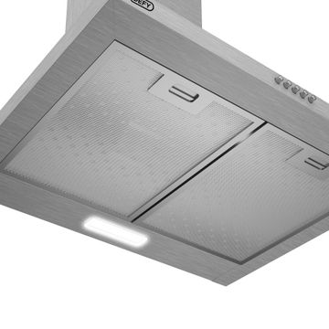 Defy chimney hood dch60css-60cm  silver