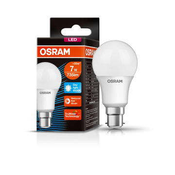 Osram A60  Light Bulb LED ECO 7W 865 735LM BC