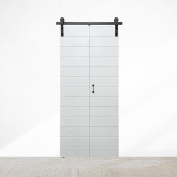 Roma bi-fold door 2-sides white 950mmx2050mm