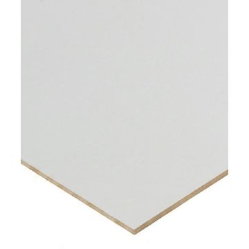 MDF Board Single Face White Melamine T3mm x W2750mm x L1830mm