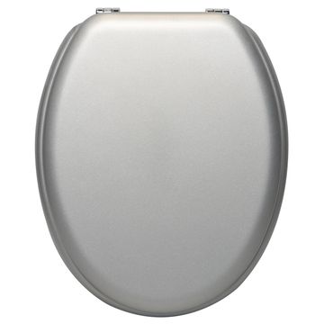 Sensea Pop Oval Toilet Seat Silver
