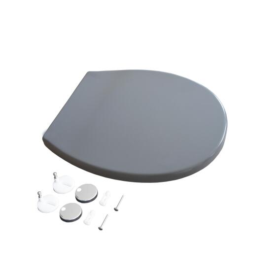 Sensea Remix Oval Soft Close Toilet Seat Granit - Grey