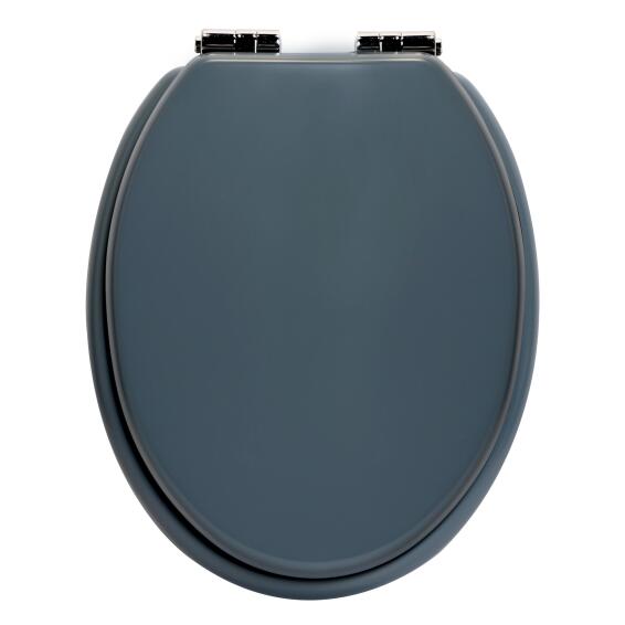 Sensea Purity Oval Toilet Seat Ink With Soft Close Hinge 