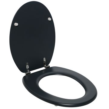 Sensea Pop Toilet Seat Paris(Matt Black)