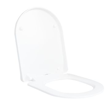 Sensea Remix Round Soft Close Toilet Seat White 