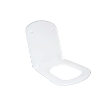 Sensea Square P/Hinge Toilet Seat White 