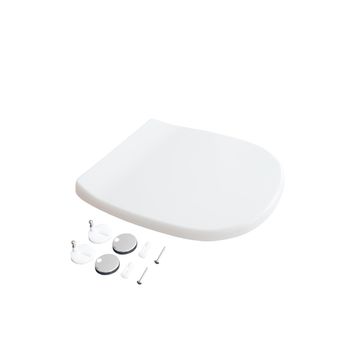 Sensea Remix Squared Toilet Seat White