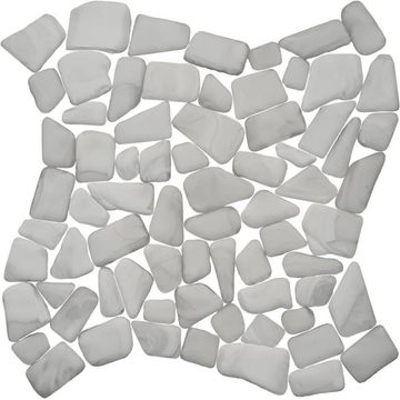 Mosaic riverstone seafoam