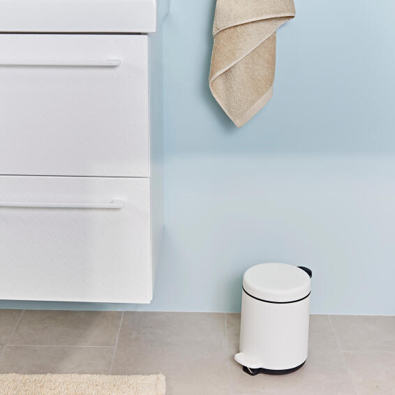 Sensea Essential Dustbin White 3L