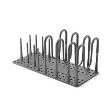 Umbra Peggy Pots and Lids Storage Organizer Charcoal 