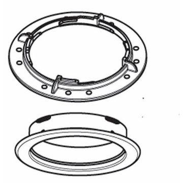 Interior Cladding Accessory Support for Downlights White pack of 3