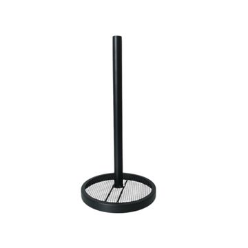 Noir Paper Towel Holder Metal Black