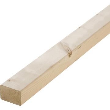 Spruce PAR (Planed All Round) Rounded Edges Timber T44mm x W69mm x L2400mm
