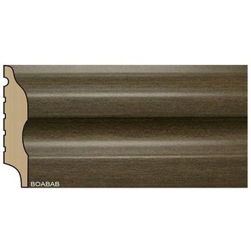 Skirting Polymer Curved Baobab 15x75x2700mm pack of 2