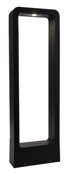 BOLLARD LED ALUMINIUM BLACK 350LM