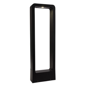 BOLLARD LED ALUMINIUM BLACK 350LM