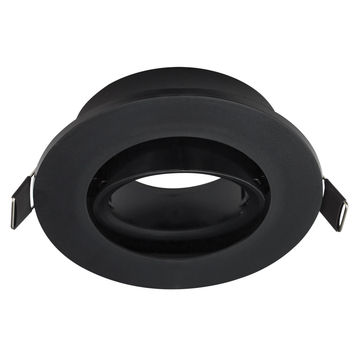 downlight  black antiglare tilt flat
