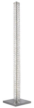 FLOOR LAMP LED CRYSTAL WITH REMOTE
