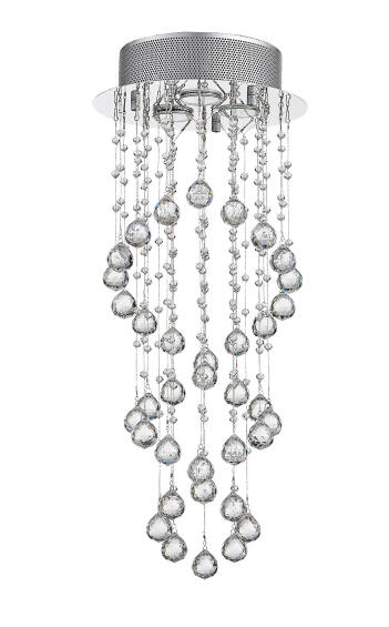 chandelier light staineless steel crystal 3light